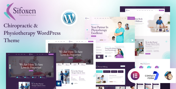 Sifoxen v1.0.0 - Chiropractic & Physiotherapy WordPress Theme