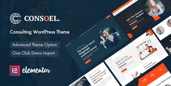 Consoel v1.0.2 - Consulting Business WordPress Theme
