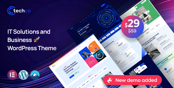 Techco v1.0.0 - IT Solutions & Business WordPress Theme