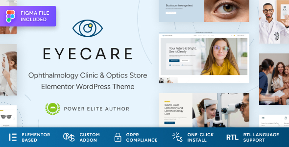 Eye Care v1.0.1 - Eye Clinic & Family Optometrist WordPress Theme