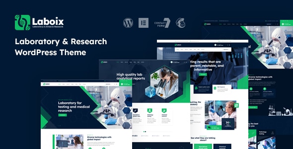 Laboix v1.0 - Laboratory & Research WordPress Theme