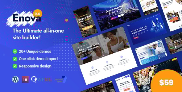 Enova v2.2.1 - Multipurpose Business WordPress Theme