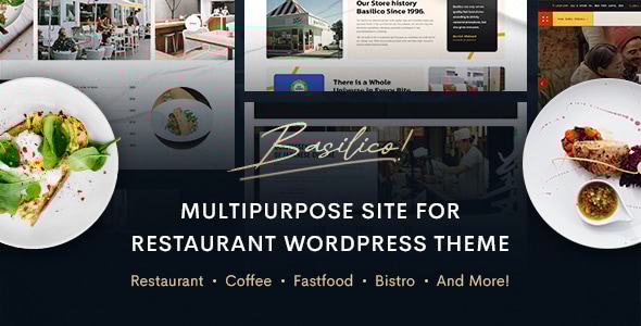 Basilico v1.0.0 - Restaurant & Cafe WordPress Theme