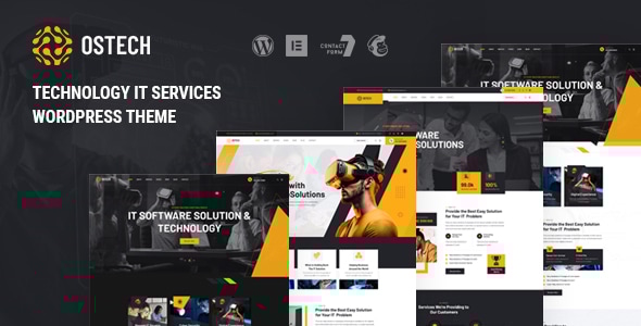 Ostech v1.0.0 - Technology IT Services WordPress Theme