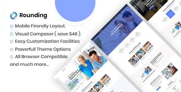 Rounding v3.0.1 - Business WordPress Theme