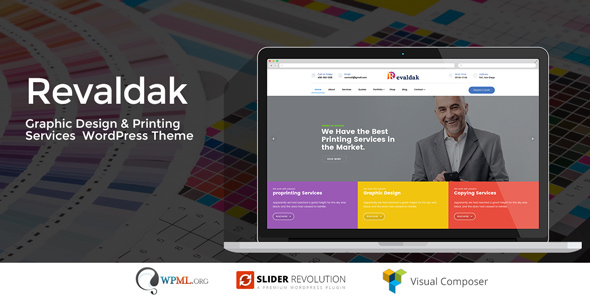 Revaldak v1.9 - Printing Services WordPress Theme