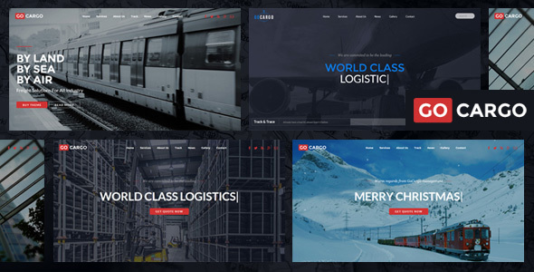 GoCargo v1.9.4 - Freight, Logistics & Transportation WordPress Theme