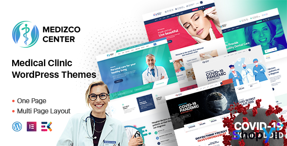 Medizco v2.5 - Medical Health & Dental Care Clinic WordPress Theme