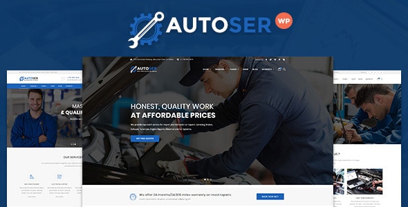Autoser v1.0.9 - Car Repair and Auto Service Theme