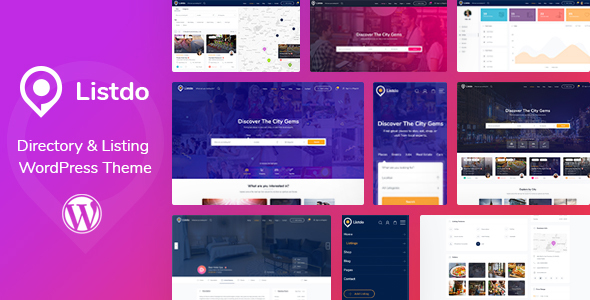 Listdo v1.0.0 - Directory Listing WordPress Theme
