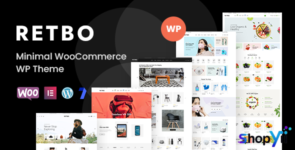 Retbo v1.0.9 - Minimal WooCommerce WordPress Theme