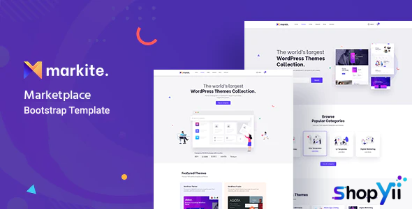 Markit v1.0 - Digital Marketplace HTML5 Template