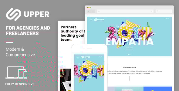Upper v1.0 - Modern & Comprehensive Portfolio