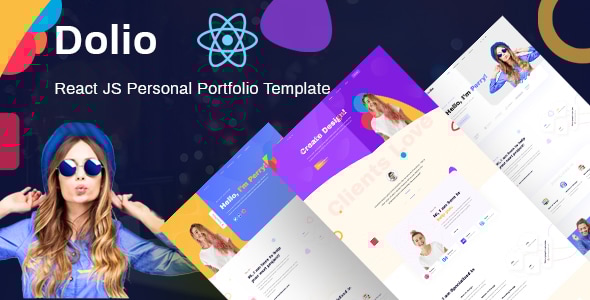 Dolio v1.0 - React JS Personal Portfolio Template