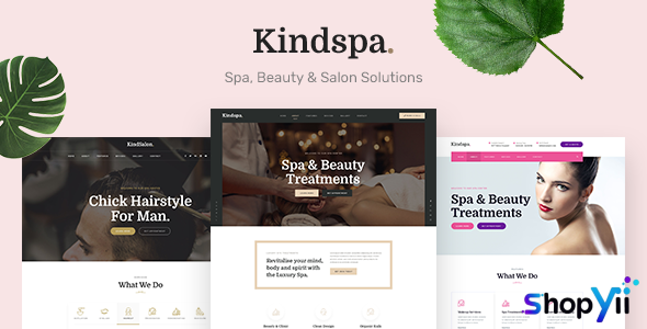 Kindspa v1.0 - Spa and Beauty Salon HTML5 Template