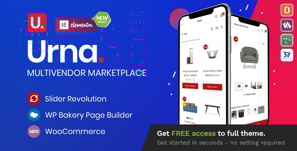 Urna v2.2.3 - All-in-one WooCommerce WordPress Theme