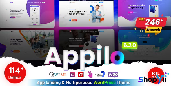 Appilo v6.0.8 - App Landing Page