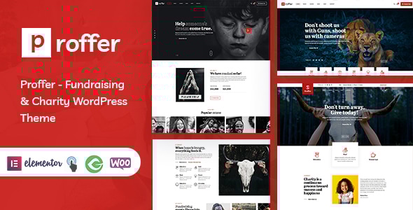 Proffer v1.0 - Fundraising & Charity WordPress Theme