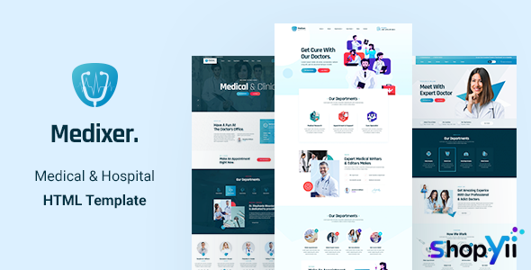 Medixer v1.0 - Medical and Health HTML5 Template