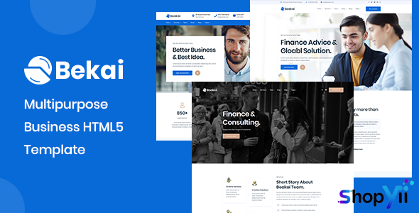 Beakai v1.0 - Business and Financial Institution HTML5 Template