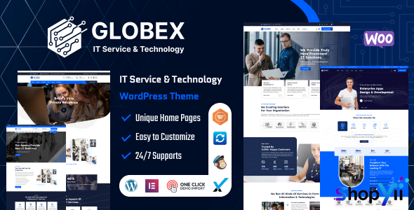 Globex v1.7 - IT Solutions & Services WordPress Theme