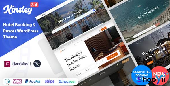 Kinsley v1.0.3 - Hotel WordPress Theme