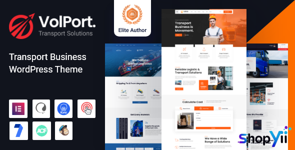 Volport v1.0.4 - Logistics & Transport WordPress Theme