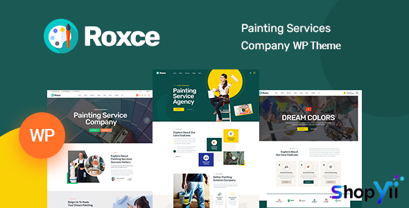 Roxce v1.0.5 - Painting Services WordPress Theme