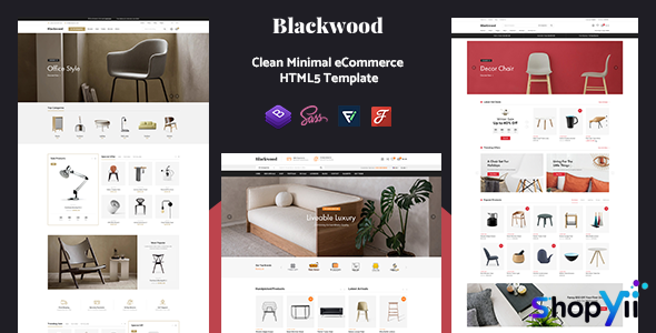 Blackwood v1.0 - Clean Minimal eCommerce HTML5 Template