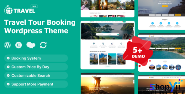 Travel WP v1.6.9 - Tour & Travel WordPress Theme