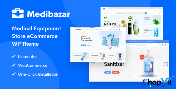 Medibazar v1.7.1 - Medical WooCommerce Theme