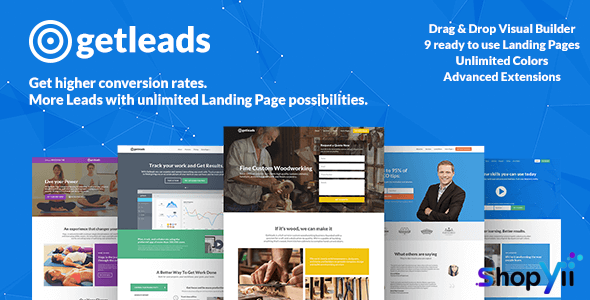 Getleads v2.3 - High-Performance Landing Page Theme