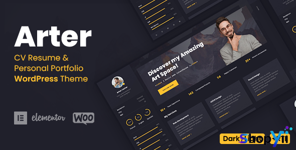 Arter v1.5.4 - Resume WordPress Theme
