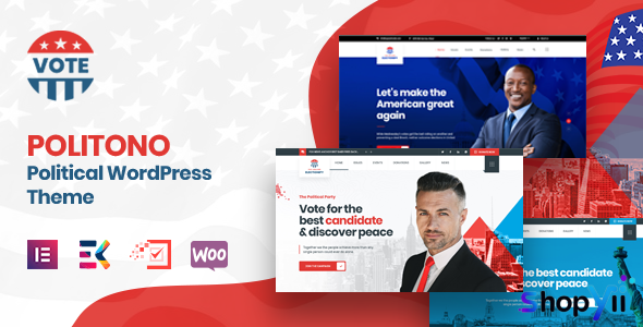 Politono v2.3 - Political Election Campaign WordPress Theme