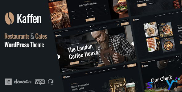 Kaffen v1.0.5 - Coffee Shop WordPress Theme