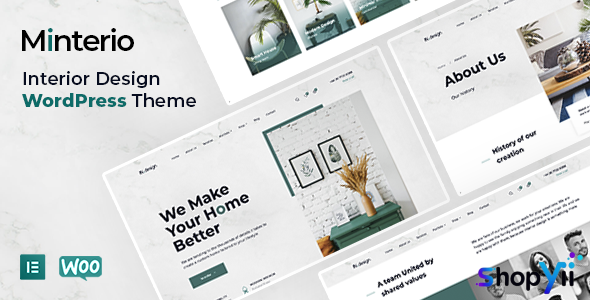 Minterio v1.2.0 – Interior Design WordPress Theme