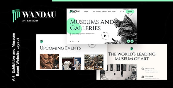Wandau v1.0 - Art & History Museum HTML Template
