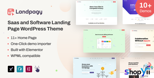 Landpagy v1.1.0 - Multipurpose Landing page WordPress Theme