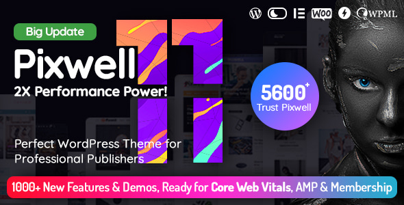 Pixwell v7.1 - Modern Magazine