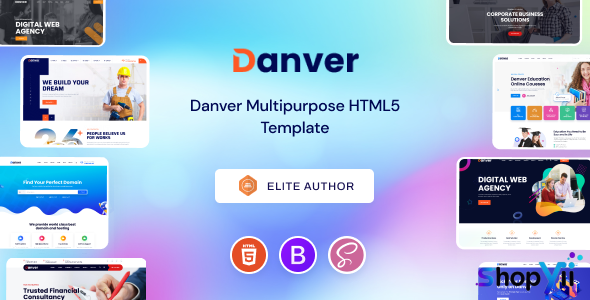 Danver v1.0 - Multipurpose HTML5 Template