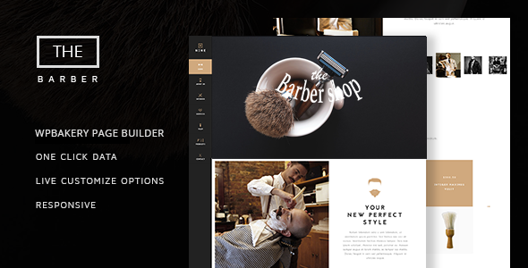 The Barber Shop v1.8.3 - One Page Theme For Hair Salon