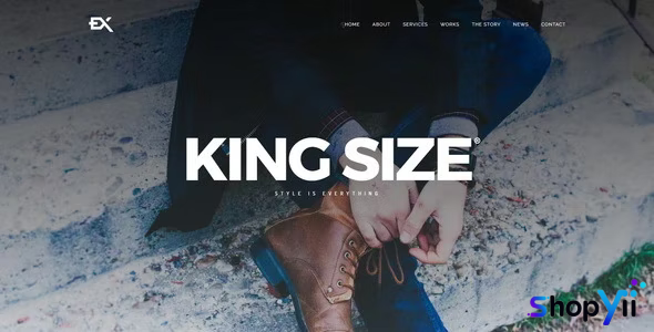 King Size v1.4 - Creative Portfolio WordPress Theme