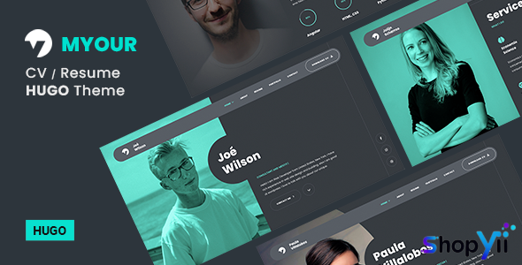 Myour v1.0 - CV/Resume & Personal Portfolio Hugo Theme