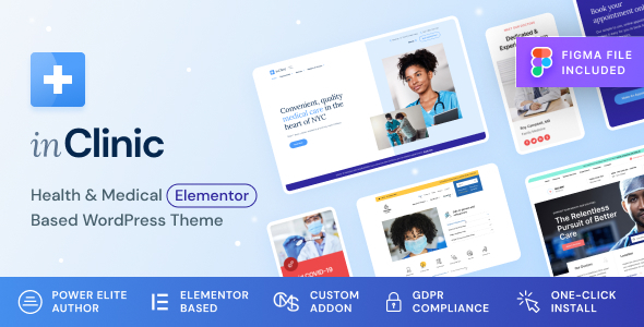InClinic v1.0.0 - Healthcare & Medical WordPress Theme