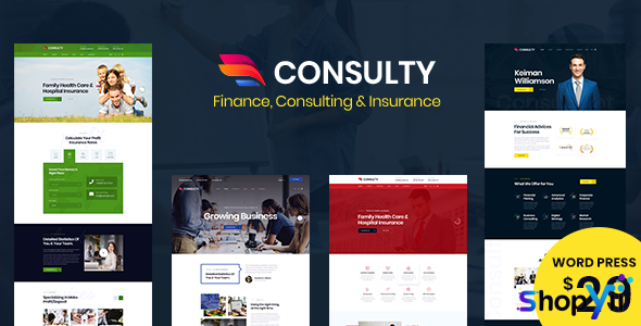 Consulty v1.0.6 - Business Finance WordPress Theme