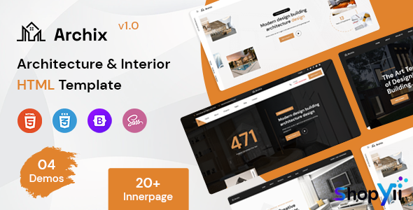 Archix - Architecture & Interior Template