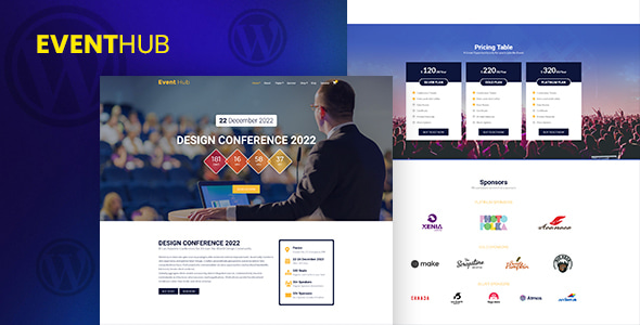 Event Hub v1.1.1 - Event, Conference WordPress Theme
