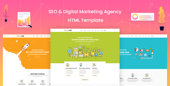 SeoLab v1.0 - SEO & Digital Marketing Agency HTML Template