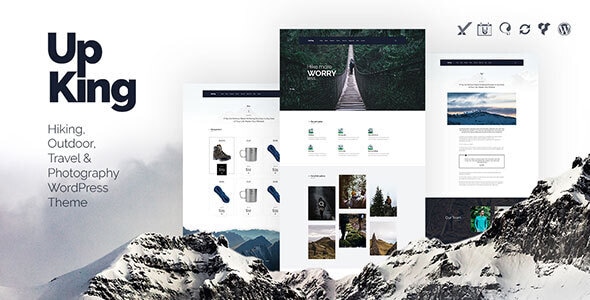 Upking v1.4 - Hiking Club WordPress Theme