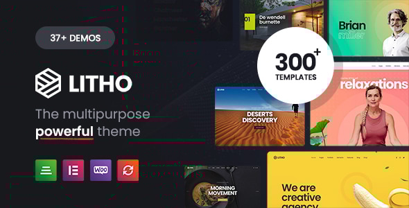 Litho v1.3 - Multipurpose Elementor WordPress Theme
